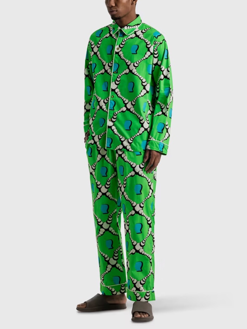 Brain Dead Graphic Matching Set Cult Designer Avantgarde Statement piece